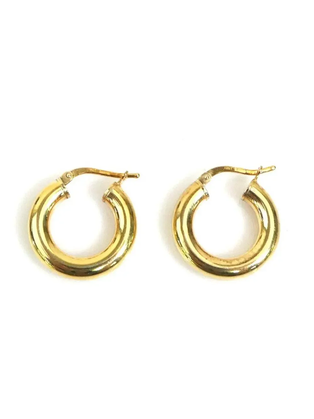 Auth Bottegaveneta Pierce Earrings Gold #302666B24B